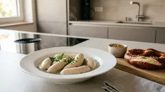 Weißwurst wie im Wirtshaus: So wird sie im heißen Wasser perfekt saftig (ohne Kochen)
