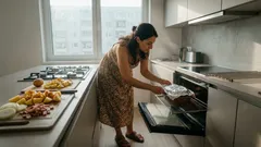 Kartoffeln im Ofen schmoren: das einfache Rezept mit Zwiebeln und Speck