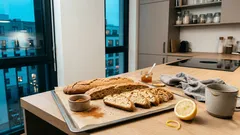 Apfel-Biscotti mit Zimt und Zitrone: das einfache Rezept zum zweimal Backen