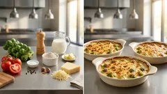 Rosenkohl-Auflauf mit Tomaten und Gruyère – cremig überbacken aus dem Ofen