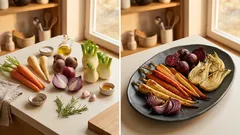 Ofengemüse mit Rosmarin: so wird’s außen knusprig und innen zart