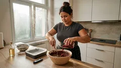 Vegane Kirsch-Brownies: saftig, schokoladig und ganz ohne Ei und Milch