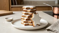 Zimtsterne mit Honig: saftig, nussig und ganz ohne Mehl gebacken